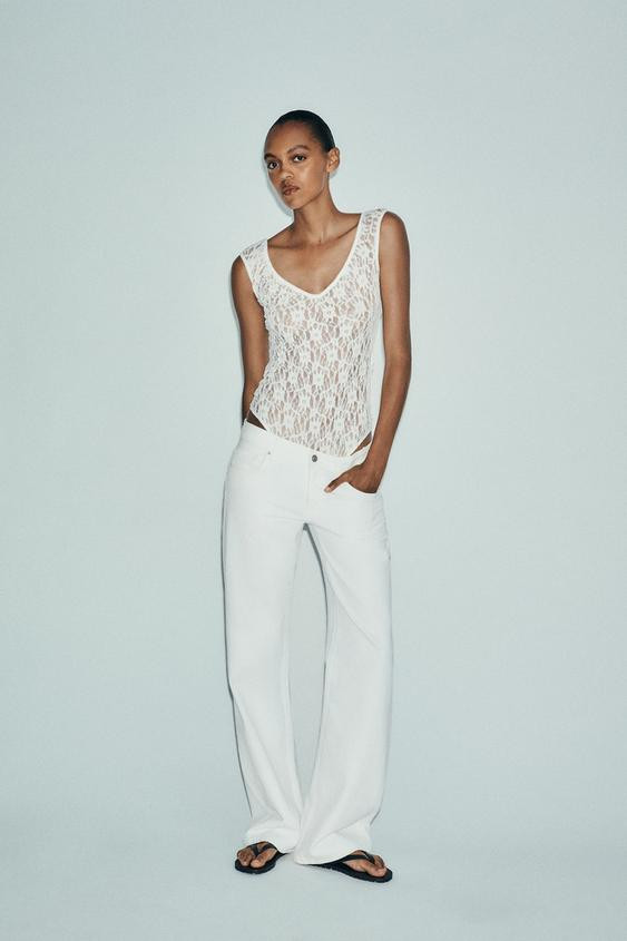 LACE BODYSUIT | Zara UK