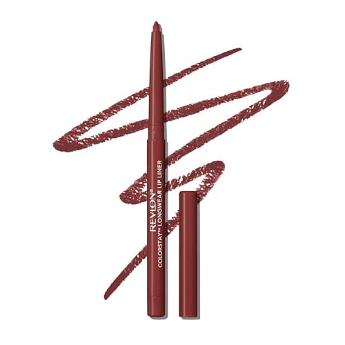 REVLON Colorstay Lip Liner Makeup with Built-In Sharpener, Longwear Rich Colors, Smooth Application, 640 Raisin, 0.01 oz | Amazon (US)