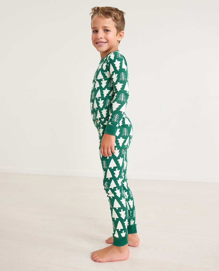 Holiday Print Long John Pajama Set | Hanna Andersson