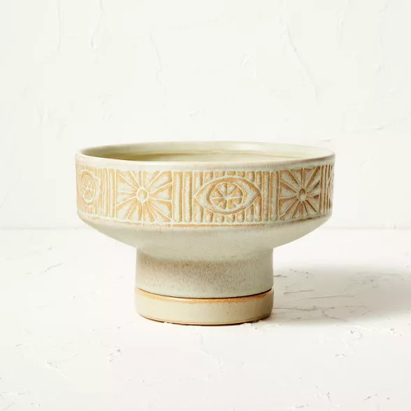 Teal Embossed Planter - Opalhouse™ designed with Jungalow™ | Target