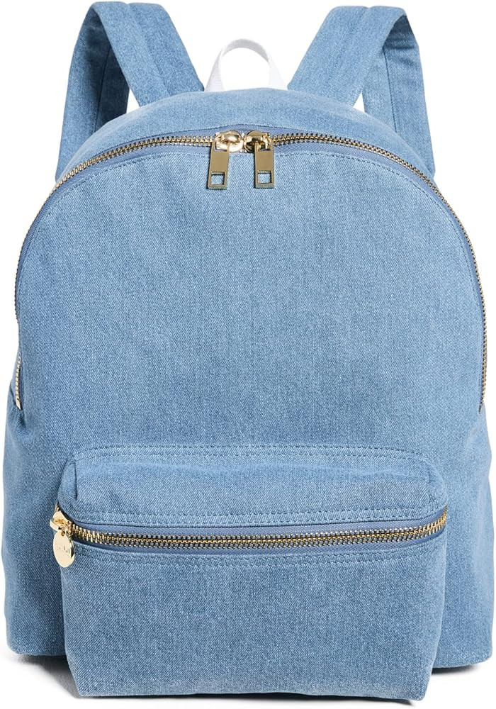 Amazon.com | Stoney Clover Lane Women's Denim Classic Backpack, Blue Denim, One Size | Casual Day... | Amazon (US)