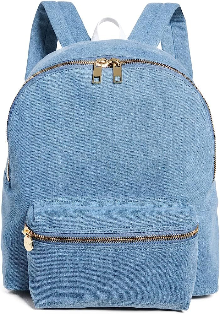 Amazon.com | Stoney Clover Lane Women's Denim Classic Backpack, Blue Denim, One Size | Casual Day... | Amazon (US)