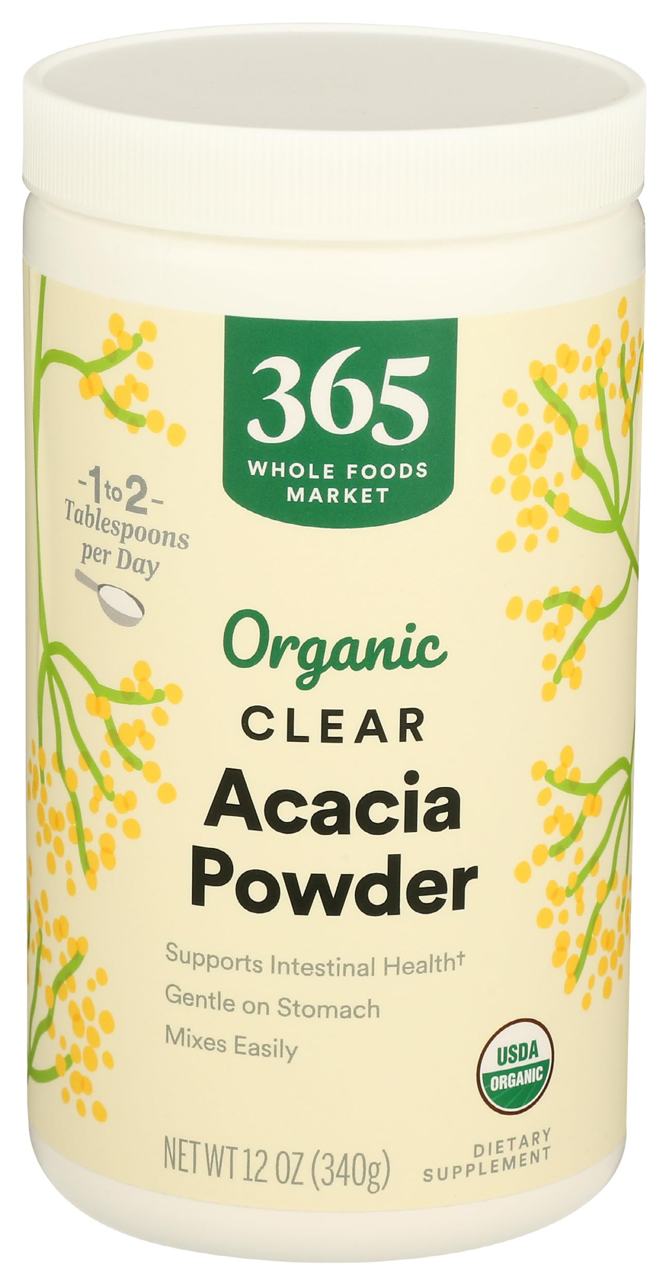 365 by Whole Foods Market, Acacia Fiber Clear Organic, 12 Ounce | Amazon (US)