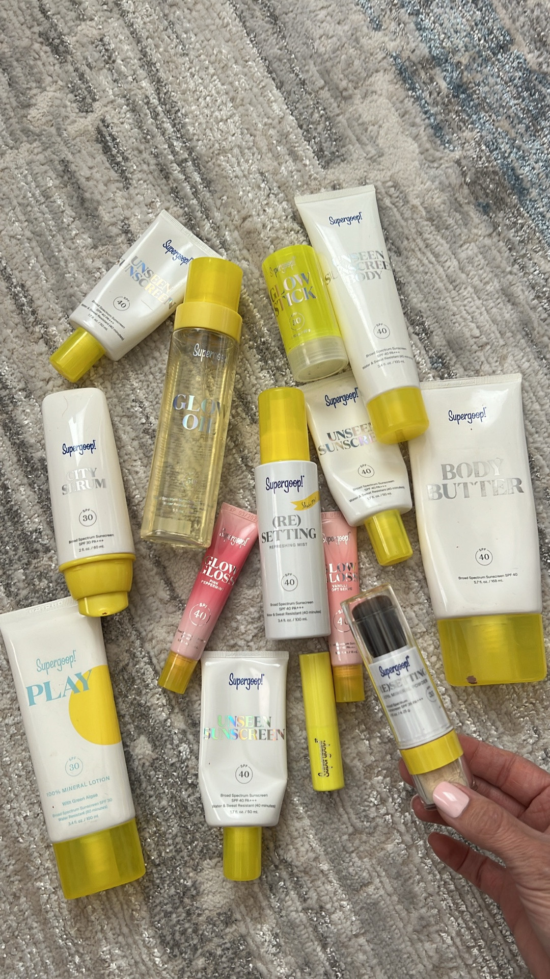 My favorite Supergoop sunscreen is on sale 20% off + an extra 10% off with code SUMMERSPF10 you can’t go wrong with any of these products they are all so good!! Supergoop sale, summer vacation style, summer must have.

#LTKSaleAlert #LTKgrwm #LTKBeauty