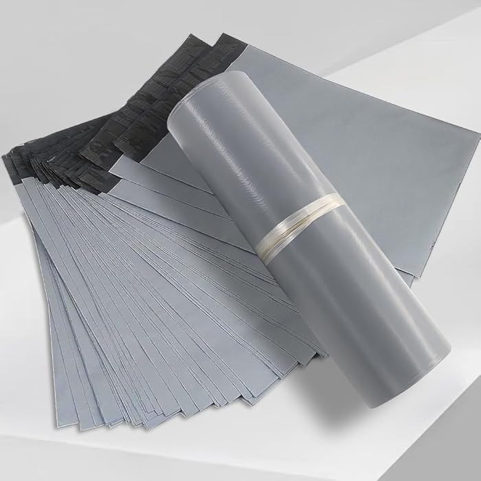 100 Pcs Poly Mailers 7x12 inch, Plastic Mailing Envelopes Waterproof- Grey : Amazon.co.uk: Busine... | Amazon (UK)