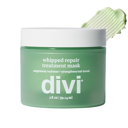 Divi Whipped Repair Hair Treatment Mask – Deep Conditioning Hair Mask for Dry, Damaged, and Color-Treated Hair - 2 Fl Oz | Amazon (US)