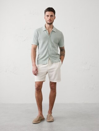 Button-Down Sweater Polo | Banana Republic Factory