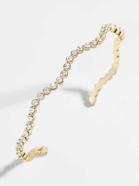 Luella Tennis Cuff Bracelet | BaubleBar (US)