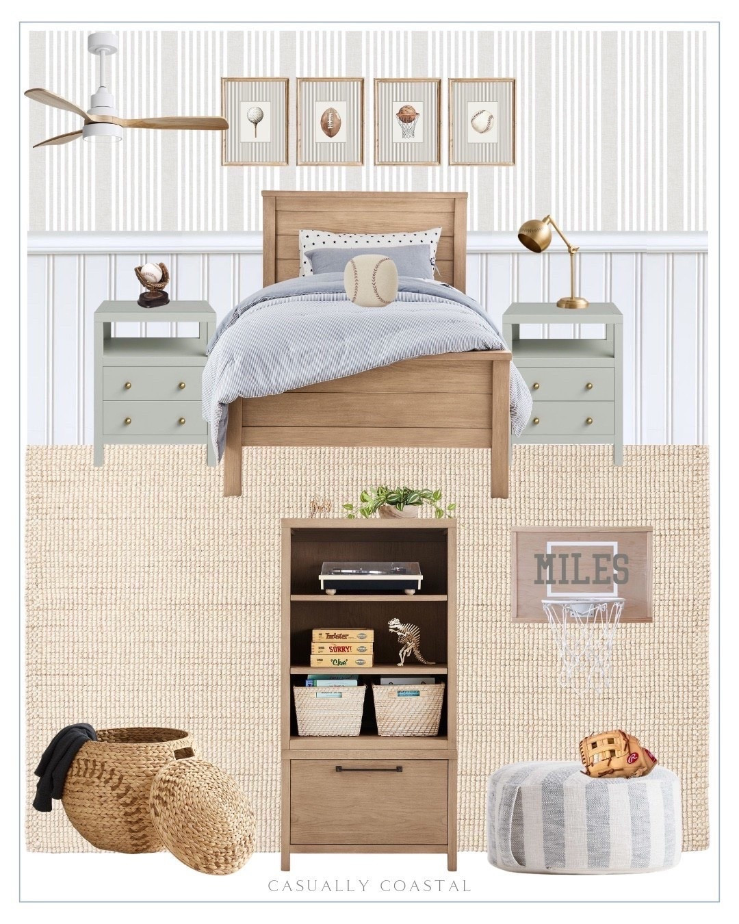 Little Boy Bedroom Design

Boy bedroom, coastal bedroom, baseball themed bedroom, neutral rug, bedroom rug, coastal bed, coastal nightstand, striped wallpaper, neutral wallpaper, pottery barn bed, twin bed, bookcase with drawer base, pottery barn bookcase, sports wall art decor, vintage sports canvas prints, baseball sports hamper, chambray reversible comforter and shams, coastal bedding, boys bedding, baseball shaped canvas pillow, blue striped floor cushion, 2 drawer nightstand, chunky wool jute rug, sports task lamp, baseball lamp, personalized mini basketball hoop, wood backboard, baseball glove ball holder trophy, 3 blade ceiling fan, youth baseball glove, kids baseball pajamas, coastal baskets, touchdown wool rug 


#LTKKids #LTKHome