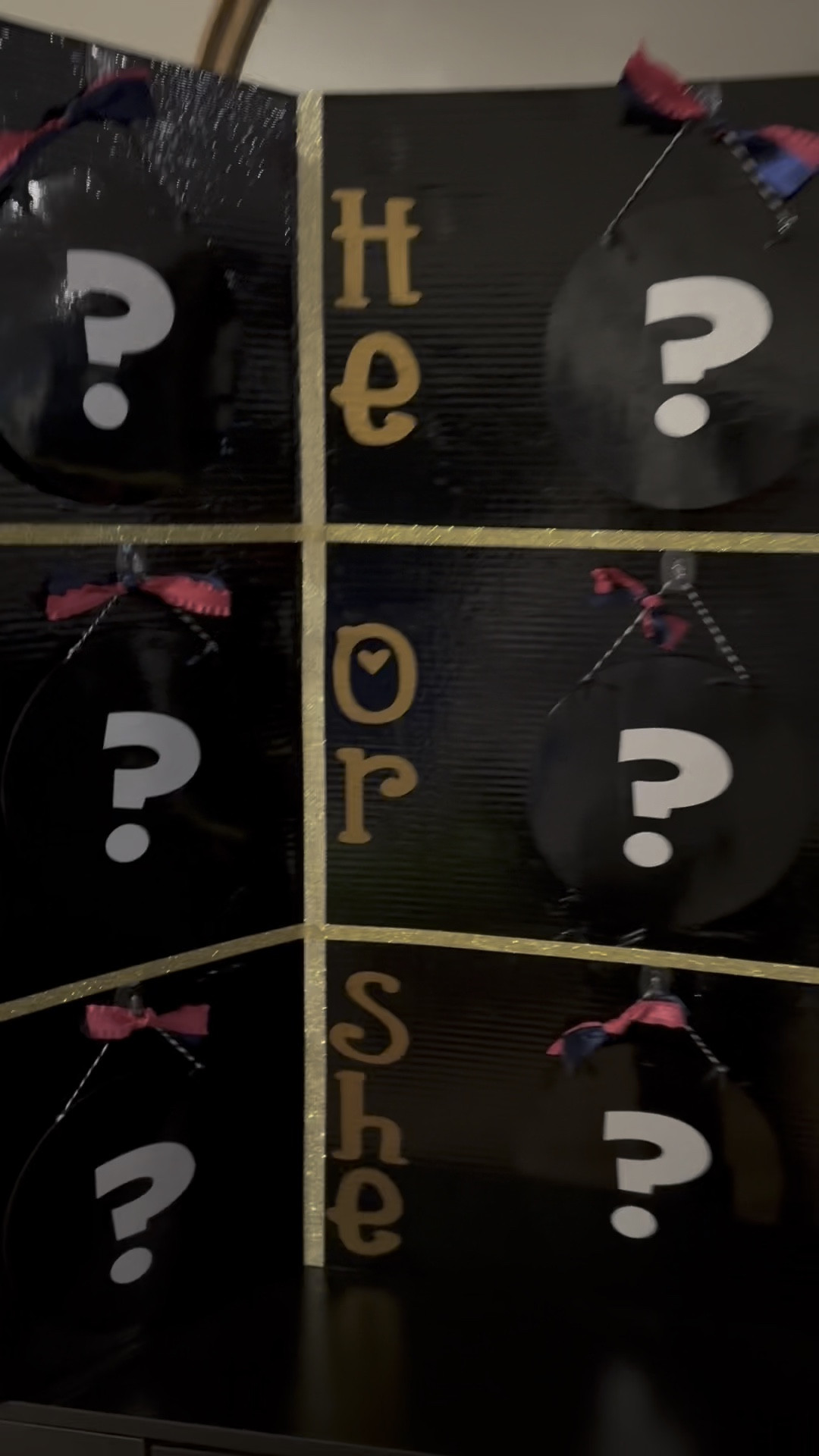 Beyond honored to be the gender holder for my bestie’s big reveal! 💖

I created this DIY Tic Tac Toe board using a trifold poster board and Cricut machine — so simple, yet so memorable! 🩷💙

Everyone played to see if Baby #2 would be a boy or a girl, and Big Sister is thrilled to announce it’s a sister!👧🏻

If you’re looking to make a gender reveal extra special, this is such a fun and easy idea to pull off!

#GenderReveal #BigSister #DIY #CricutCrafts #TrifoldPosterBoard #MemorableMoments #dollargeneral #dollarstore #bestfriend #tictactoe #family #game

#LTKParties #LTKBaby #LTKFamily