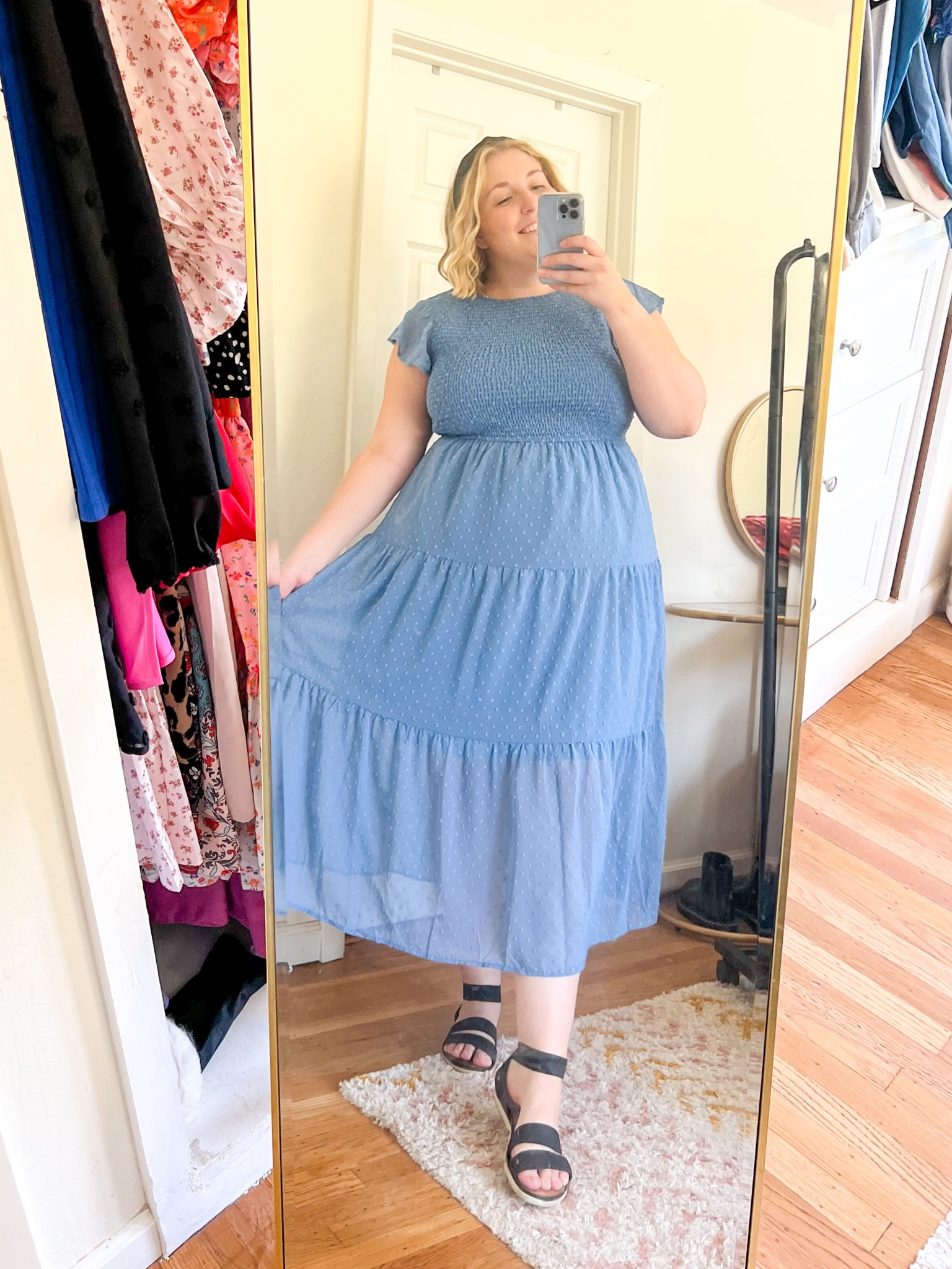 Day 2 of 7 days of plus size teacher outfits! I’m in love with this dress! Would also be perfect for a fall wedding guest outfit! ✨ 
Wearing XL!  

#LTKmidsize #LTKcurves #LTKstyletip