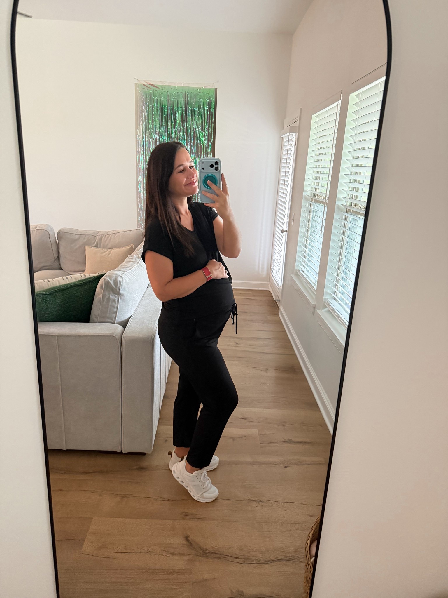 @modestshoppin with the best bump friendly set that’s not maternity 🫶🏼 

wearing a medium in both!

#LTKootd #LTKBump