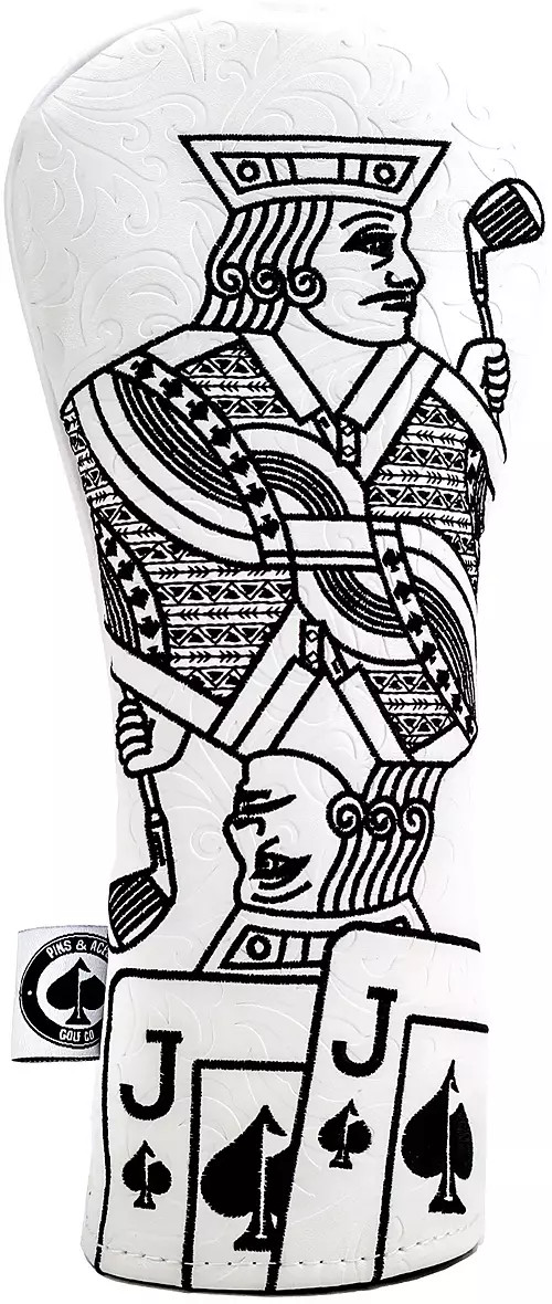 Pins & Aces Jack of Spades White Hybrid Headcover | Dick's Sporting Goods
