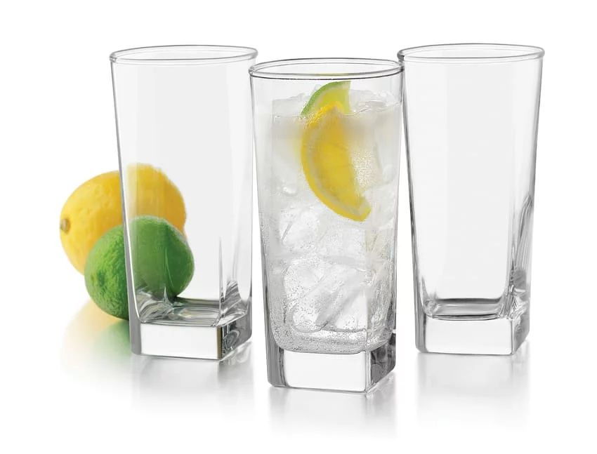 Better Homes & Gardens Hollis Drinking Glasses, 14.4 oz, Set of 8 | Walmart (US)