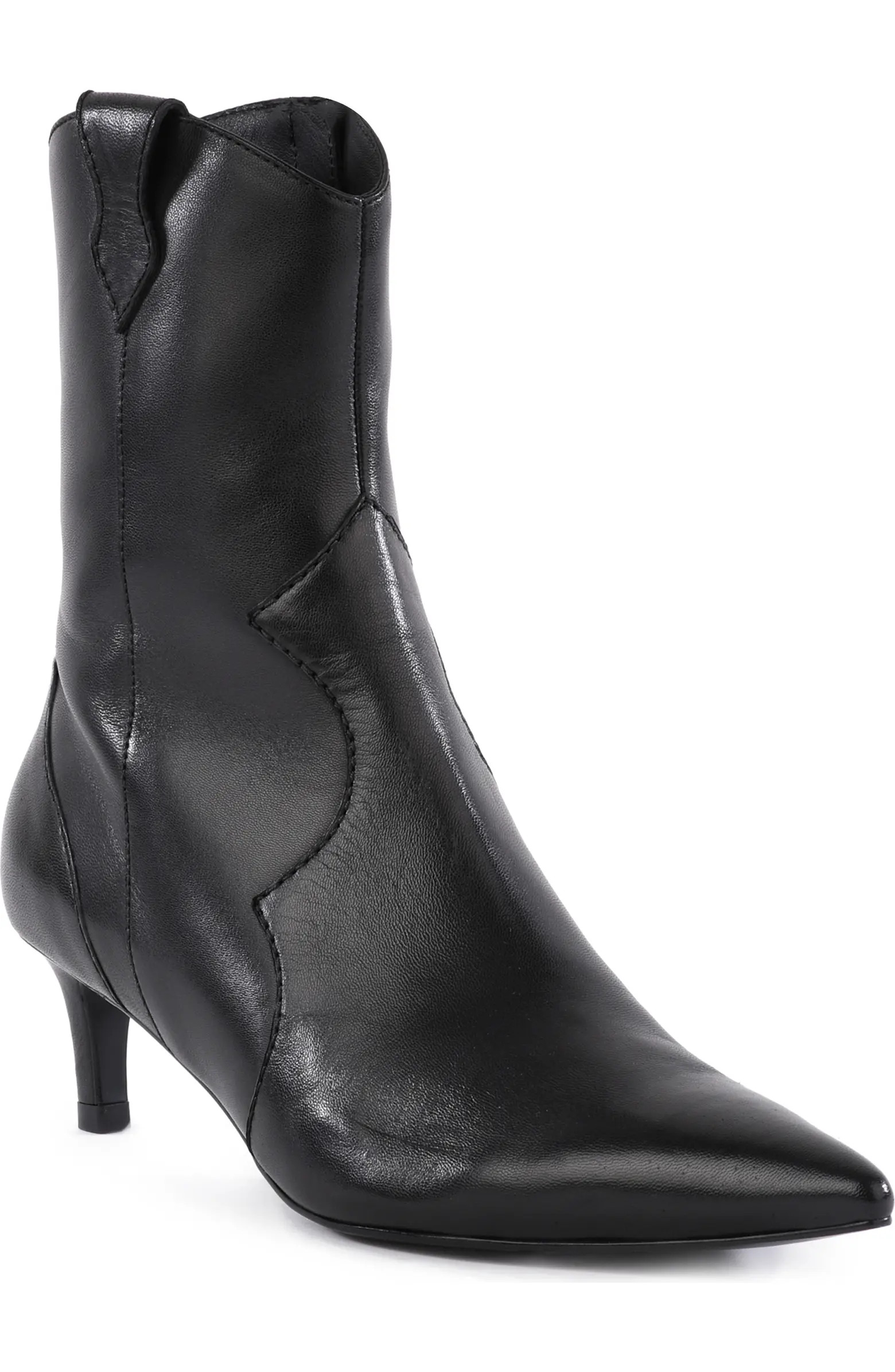 Seychelles Dallas Pointy Toe Western Sock Boot (Women) | Nordstrom | Nordstrom