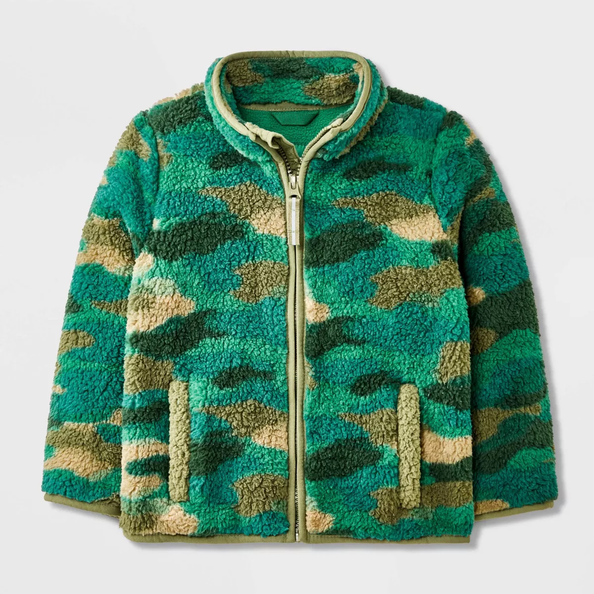 Toddler Boys' Full Zip Fleece Jacket - Cat & Jack™ | Target