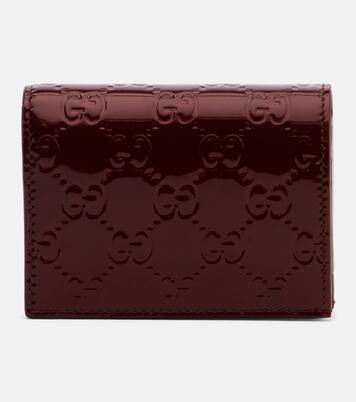 GG Emblem patent leather wallet | Mytheresa (US/CA)