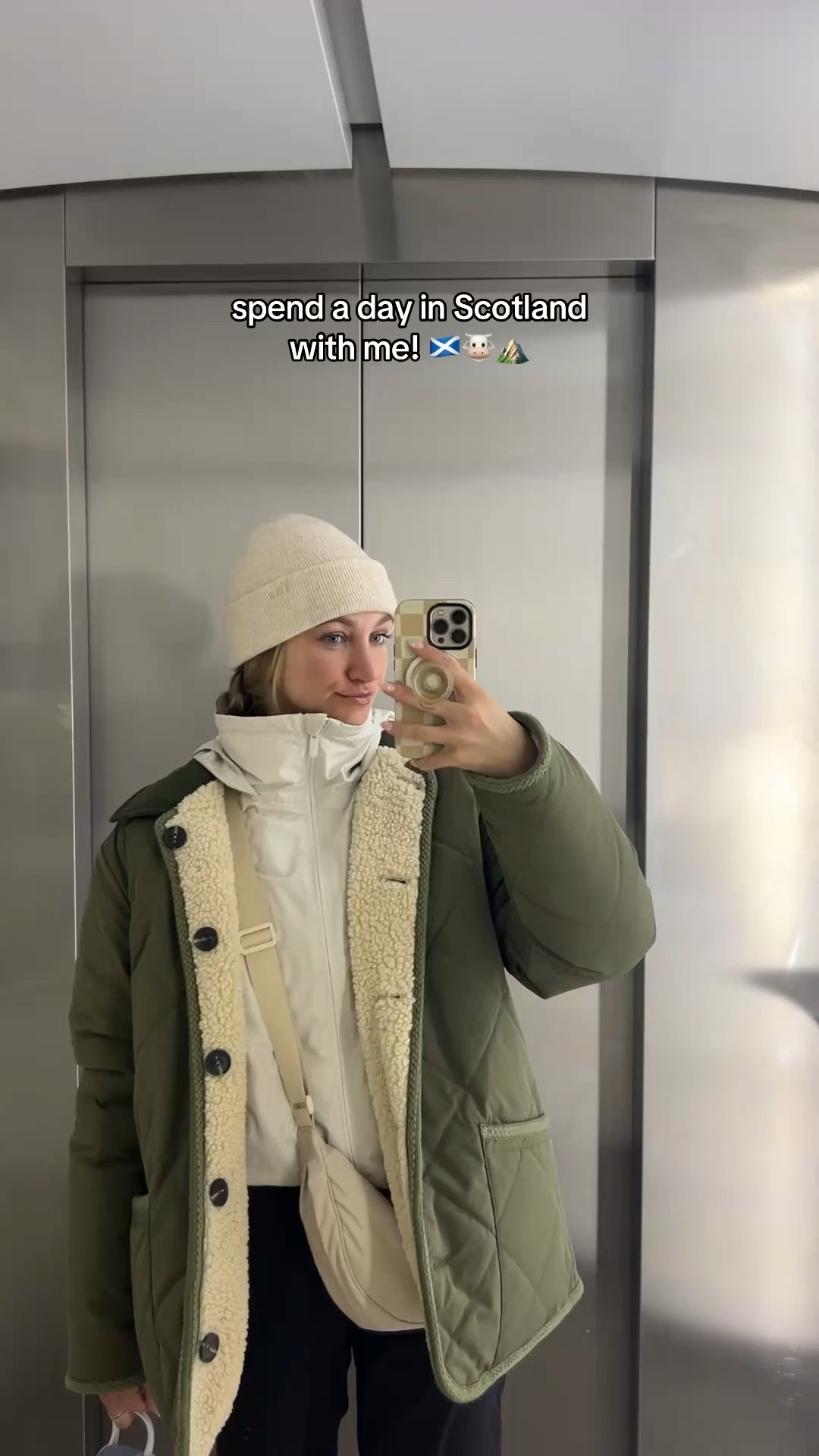 Fits for hiking Arthur’s Seat, exploring Edinburgh, and whisky tasting ☺️