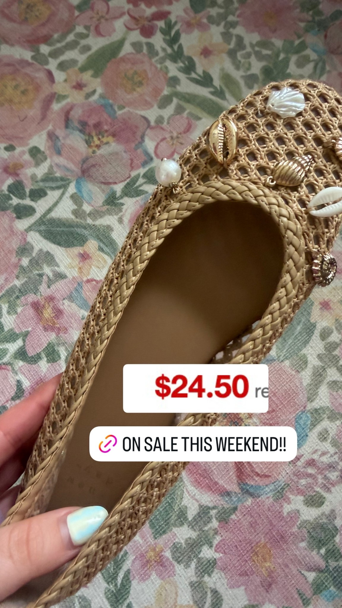 Loving these cute flats with the shells! On deal this when!!

#LTKSeasonal #LTKMidsize #LTKSaleAlert