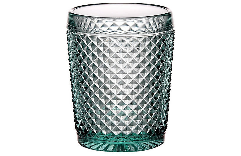 S/4 Bicos Verde Glasses Old-Fashioned, Mint Green | One Kings Lane