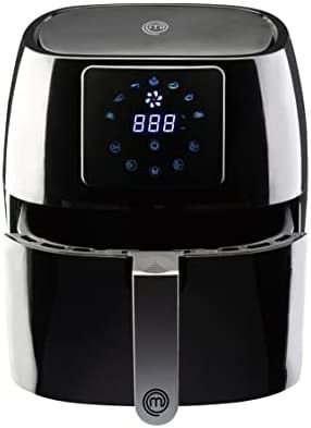 MasterChef AirFryer 4.75 Qt Compact Air Fryer with Digital Display, 7 Simple Cooking Presets & Fu... | Amazon (US)