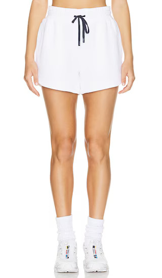 Varley Ollie High Rise Short in White. - size XS | Revolve Clothing (Global)