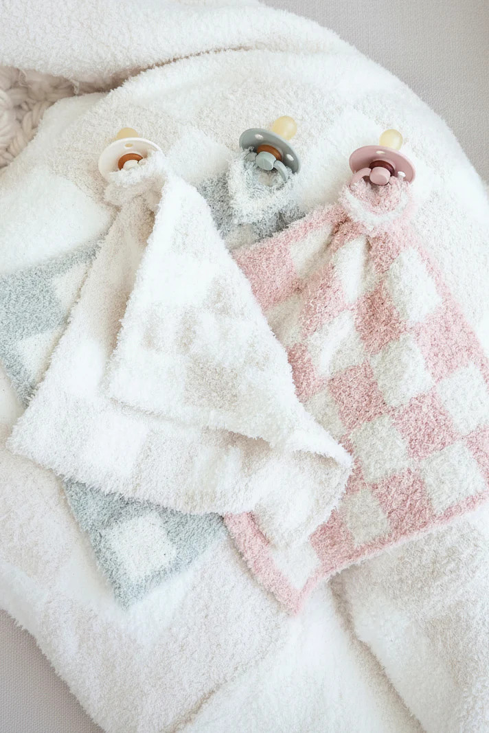 CuddleLane™ Luxe Lovey | Check | Caden Lane