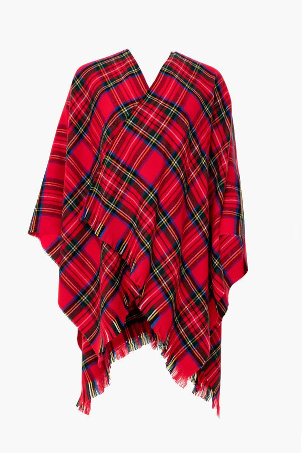Exclusive Ruana Plaid Poncho | Tuckernuck (US)