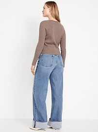 Extra High-Waisted Wide-Leg Jeans | Old Navy (US)