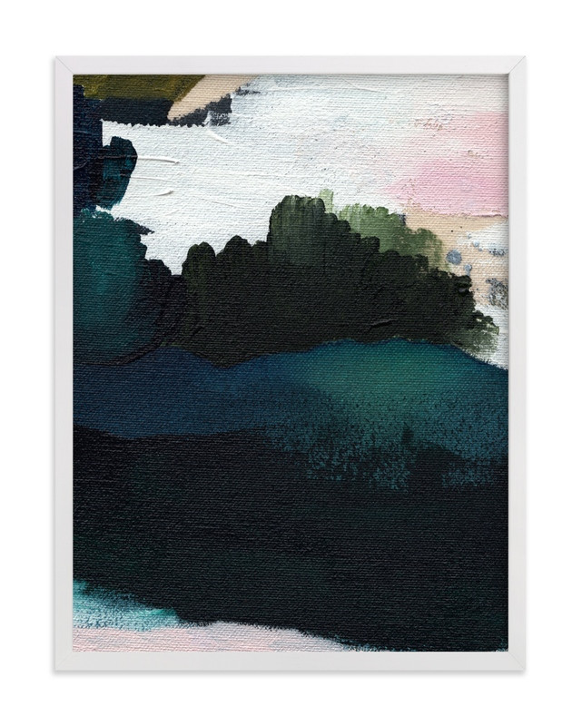 "Into The Mist III" - Painting Limited Edition Art Print by Kayla King. | Minted
