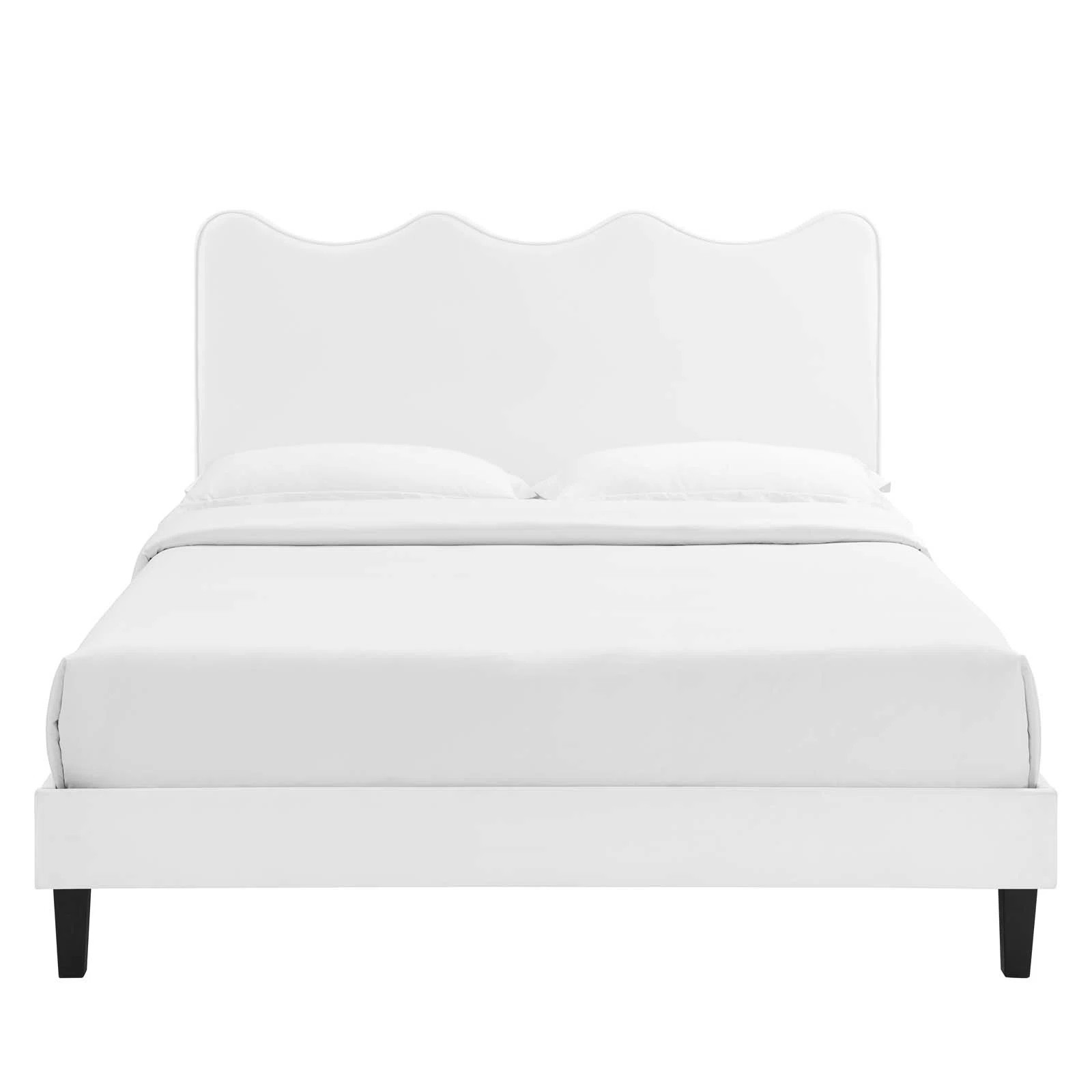 Modway Current Performance Velvet Platform Bed | Wayfair North America