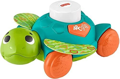 Fisher-Price Linkimals Sit-to-Crawl Sea Turtle, Light-up Musical Crawling Toy for Baby | Amazon (US)