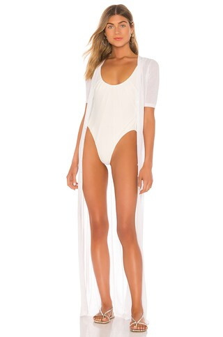 superdown Sevilla Knit Maxi Dress in White from Revolve.com | Revolve Clothing (Global)