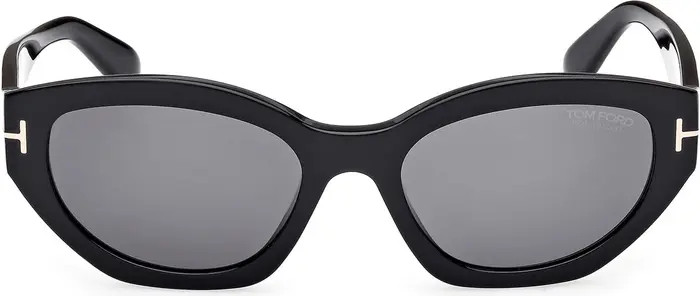TOM FORD Penny 55mm Polarized Geometric Sunglasses | Nordstrom | Nordstrom