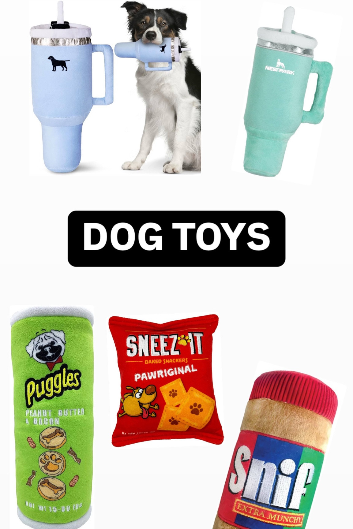 “Name Brand” Dog toys that arrive by Christmas. LTKPet Stanley

#LTKHome #LTKFindsUnder50 #LTKFamily