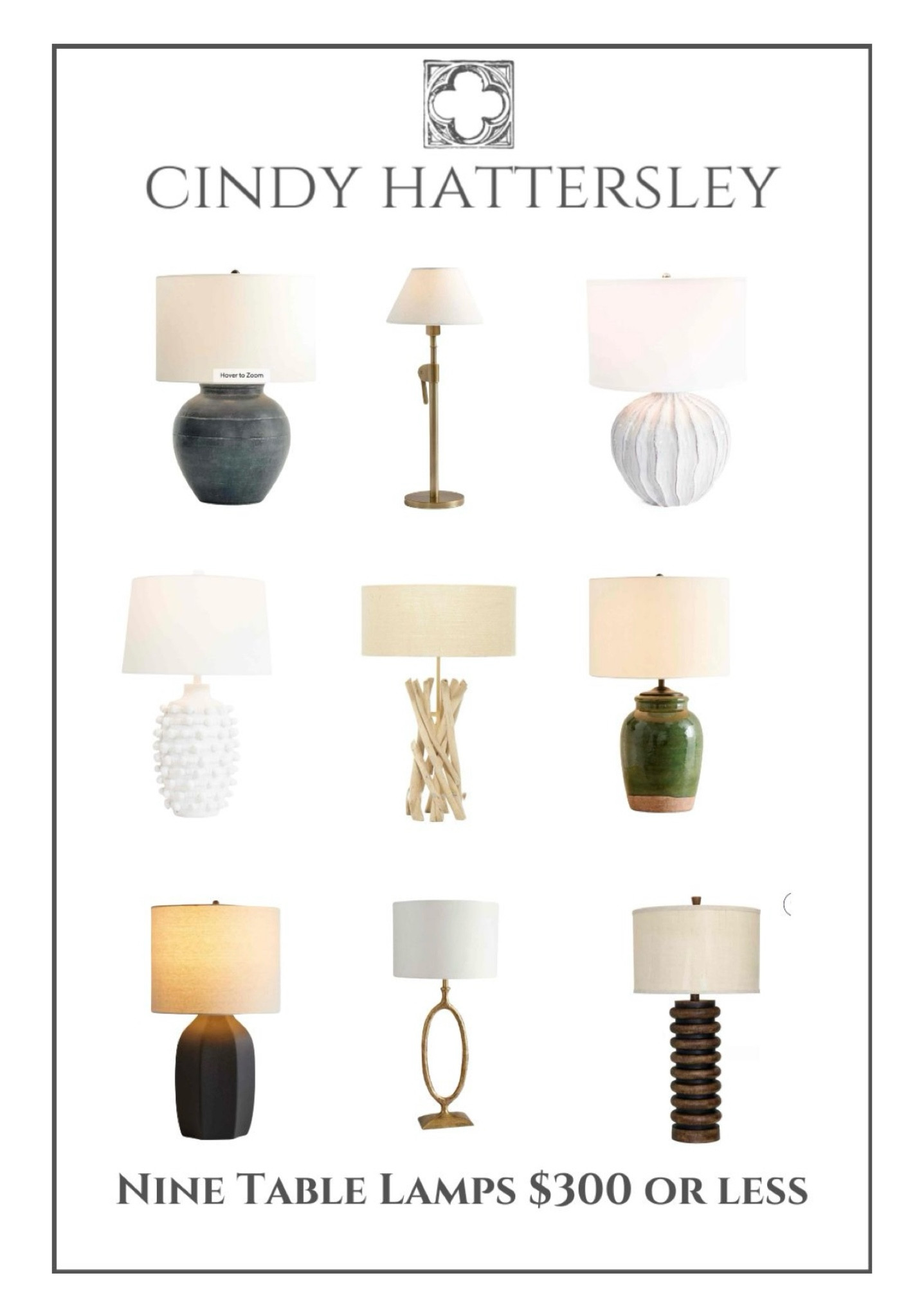  Nine Stylish Table Lamps Under  $300
#tablelamps

#LTKHome #LTKMostLoved