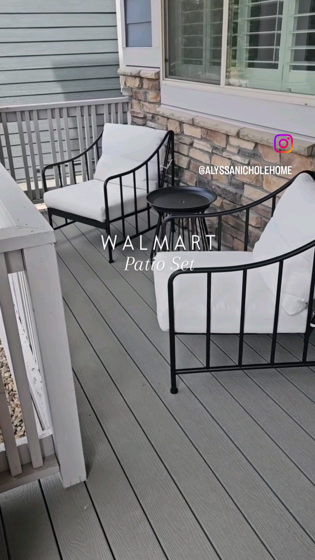 This 3 piece patio set from Walmart is so affordable and so comfortable! 

#LTKSeasonal #LTKHome #LTKSaleAlert