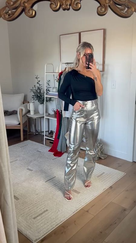 PERFECT NYE outfit! Size down in pants - they run on the larger side! 🥳

#LTKstyletip #LTKHoliday #LTKSeasonal