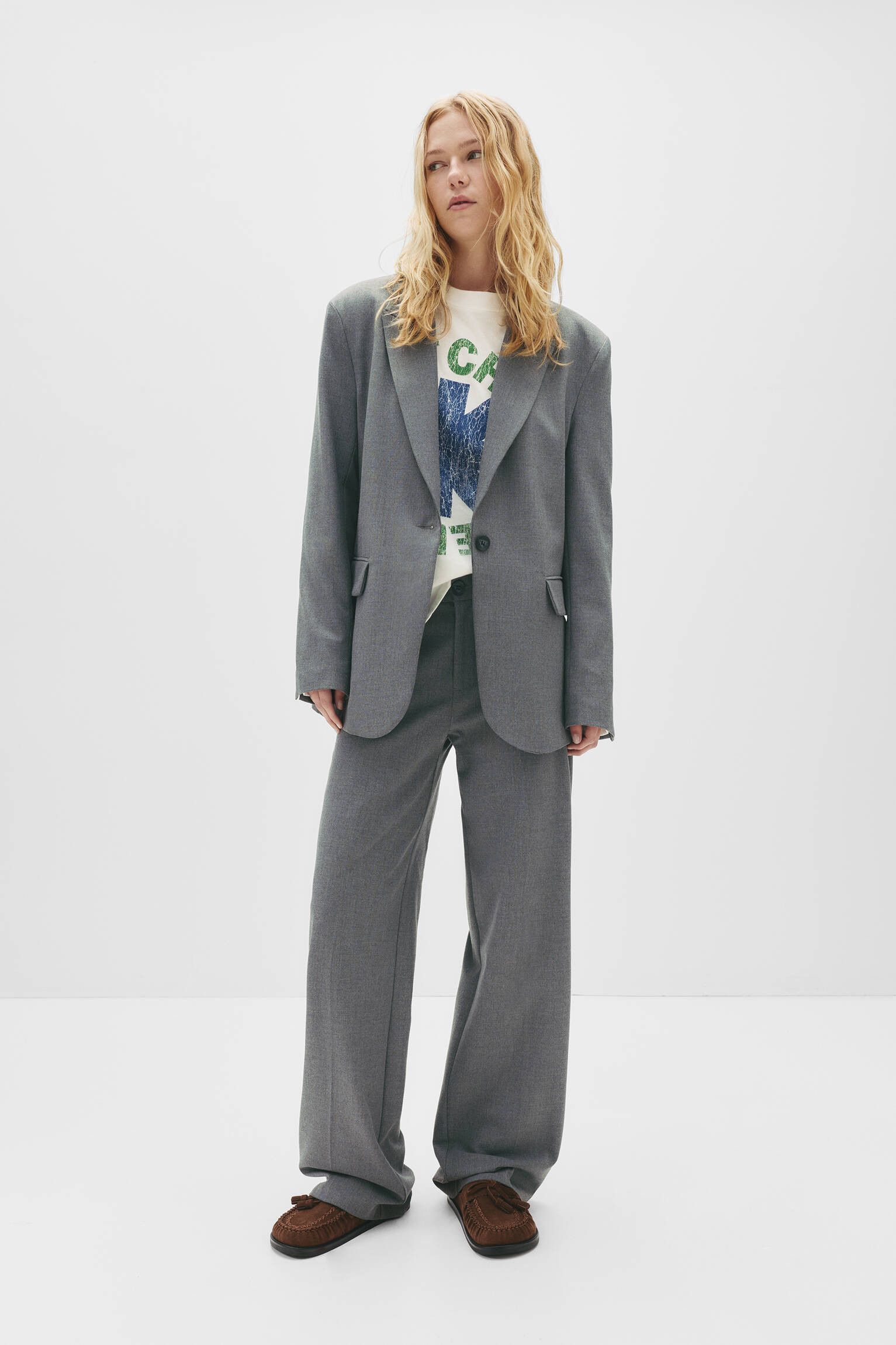 Basic blazer - pull&bear | PULL and BEAR UK