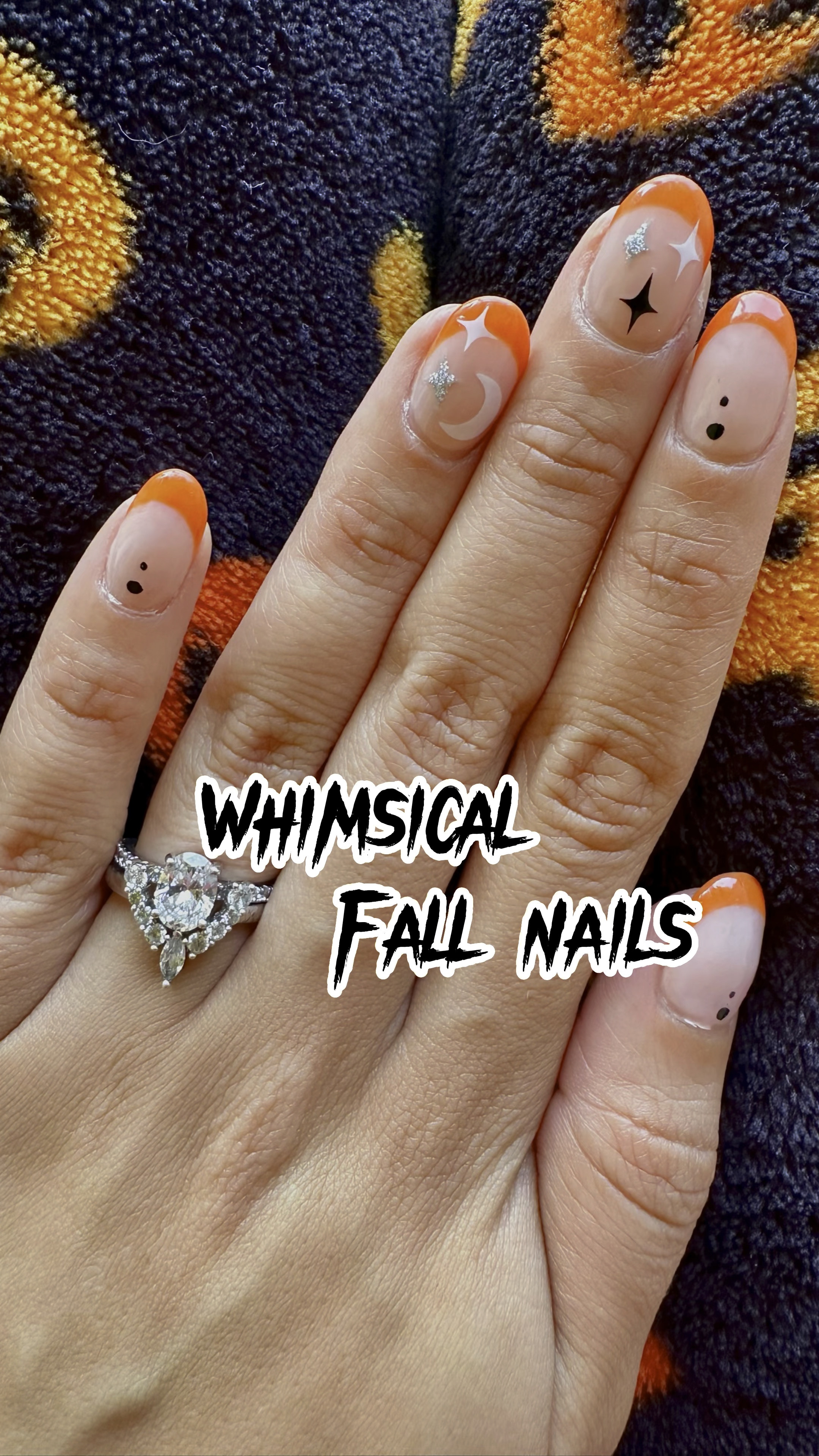Whimsical fall nails 

#LTKstyletip #LTKSeasonal #LTKunder100