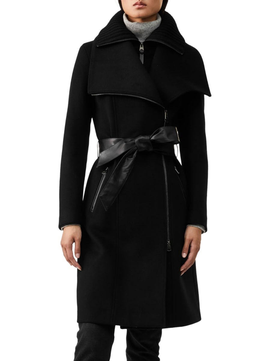 Nori-K Double Collar Coat | Saks Fifth Avenue