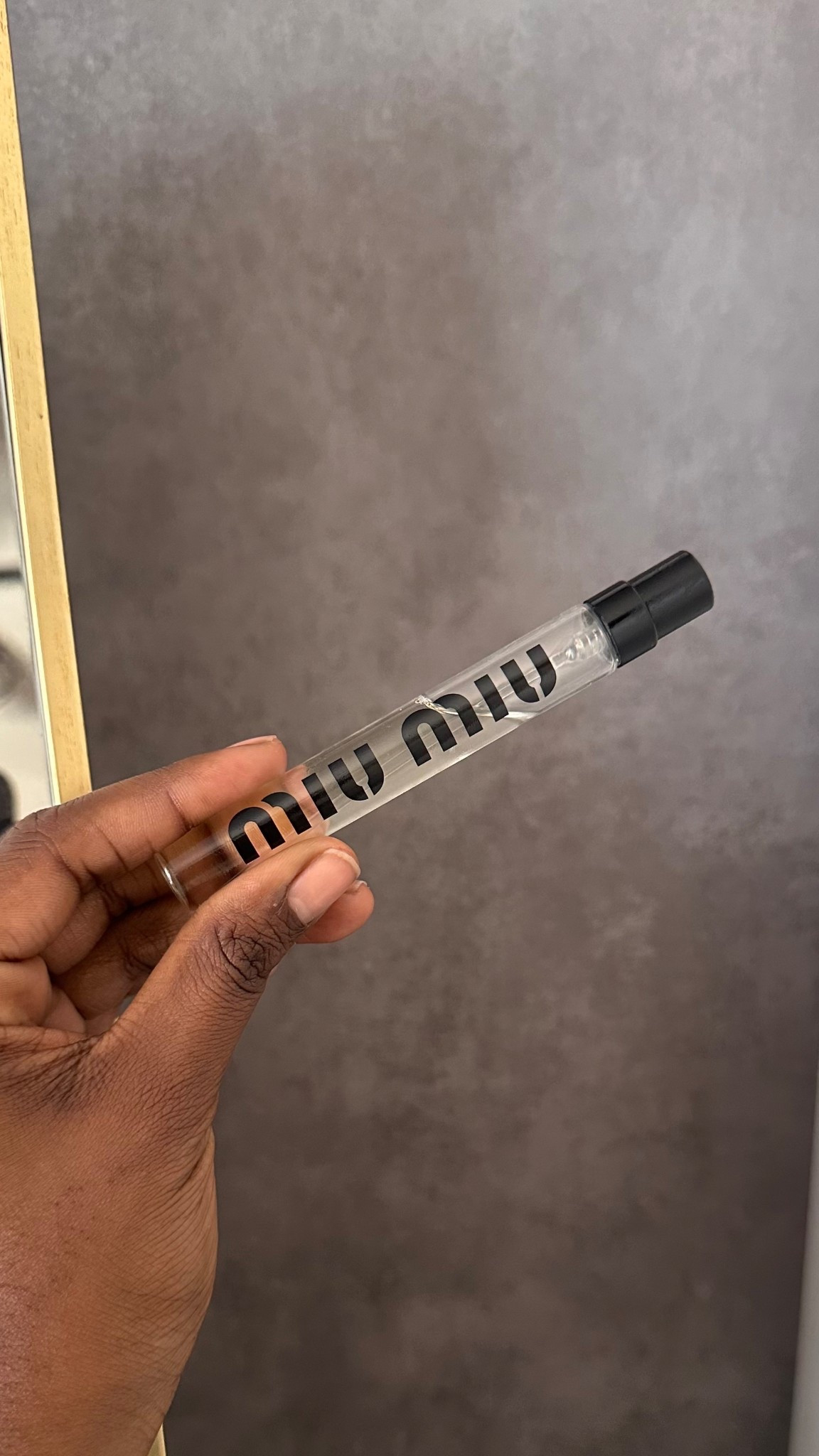 I stay buying a travel perfume until I decide to purchase the big one. It gives me time to see how well the perfume sits on my skin. Miu Miu I AM OBSESSED ANYTHING WITH STRAWBERRY AND VANILLA COUNT ME IN. 

#LTKU #LTKFallSale #LTKStyleTip