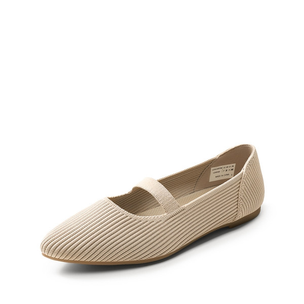 Ascenelle Women’s Comfortable Mary Jane Flats Knit Edition | Dream Pairs