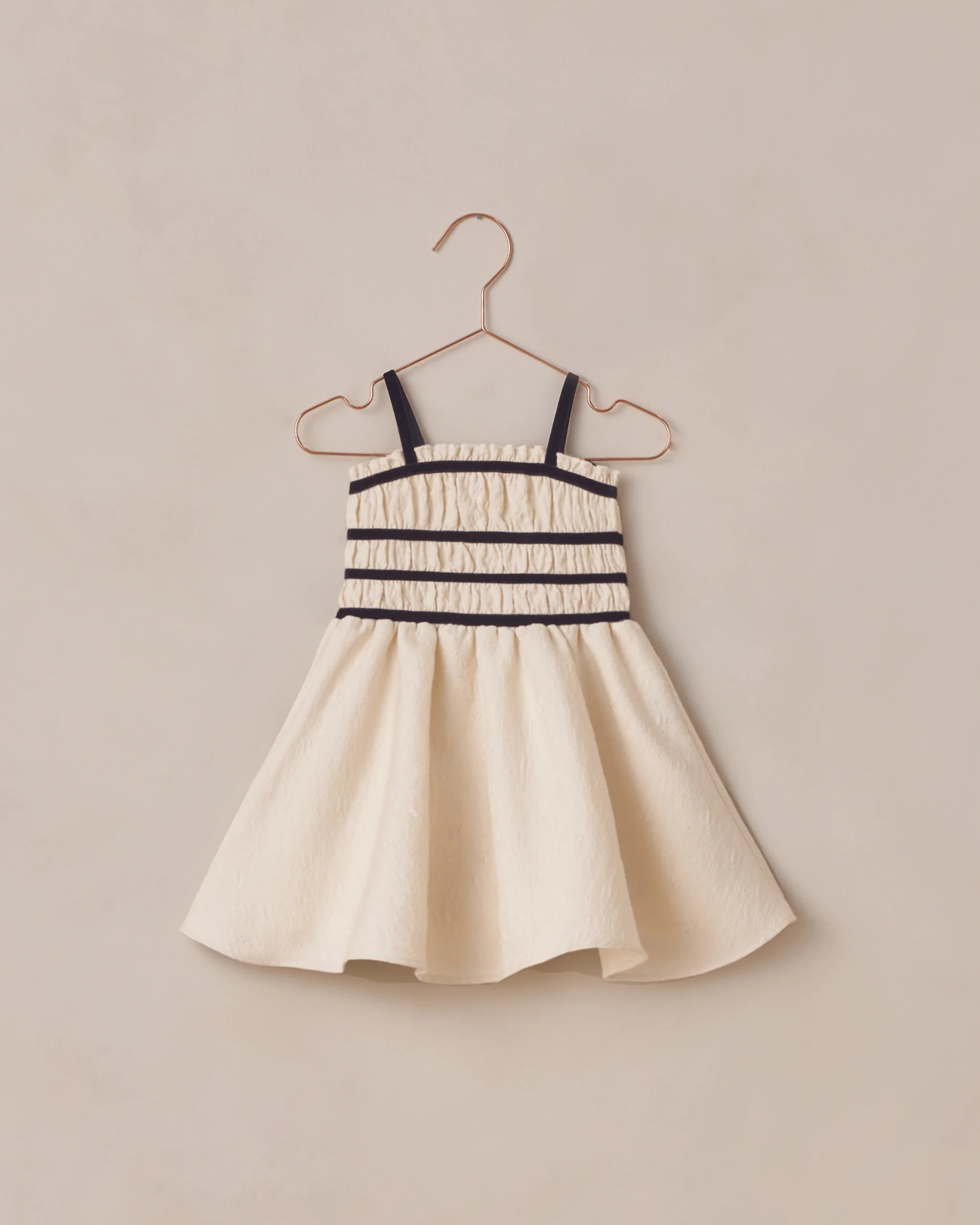 Annabelle Dress | Metallic Ivory | Rylee + Cru