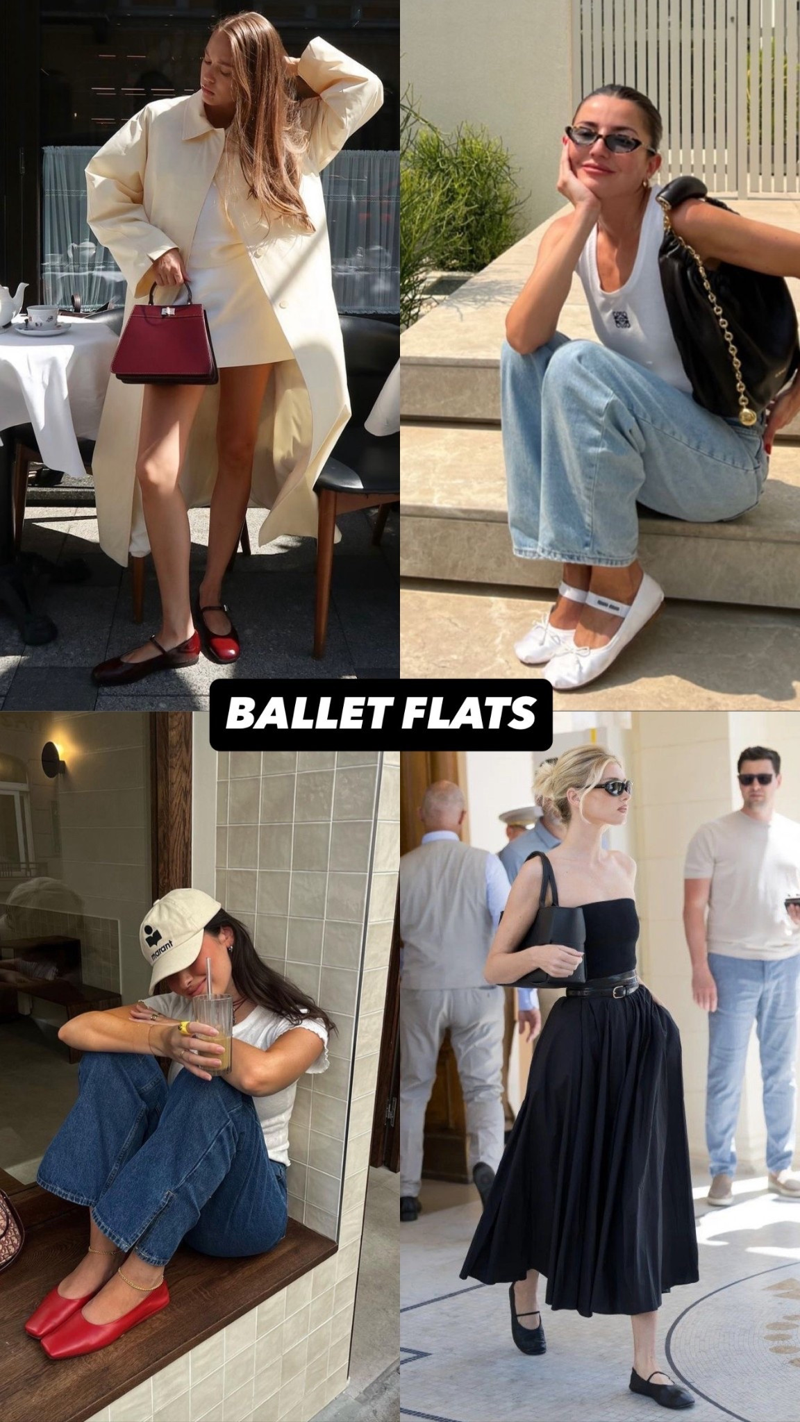 BALLET FLATS ARE IN 