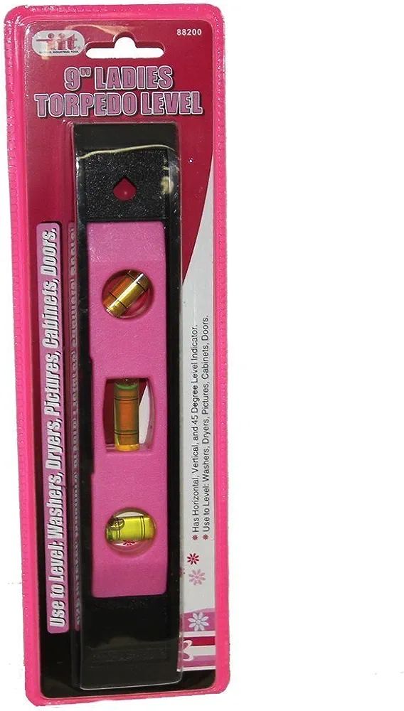 IIT 88200 Ladies Pink 9-Inch Torpedo Level | Amazon (US)