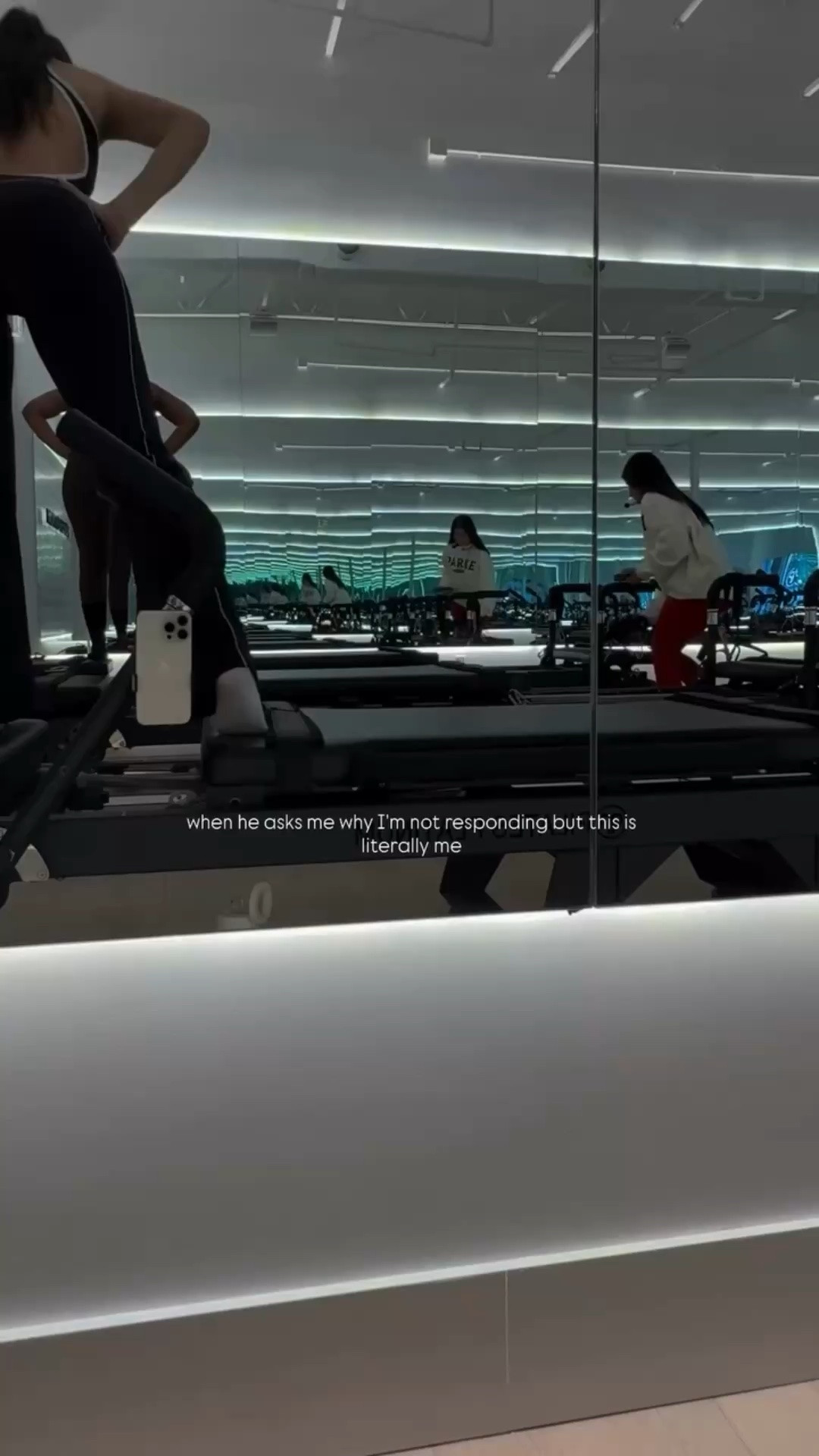 sorry I’am busy 🤭

#pilates #pilatesreformer #hotpilates #gymmotivation