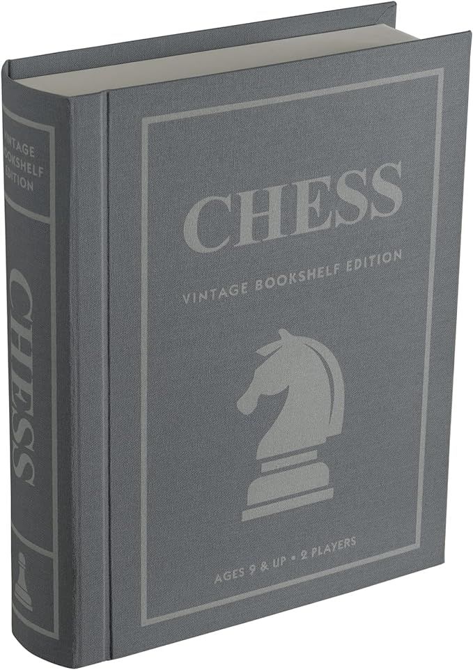 WS Game Company Chess Vintage Bookshelf Edition | Amazon (US)