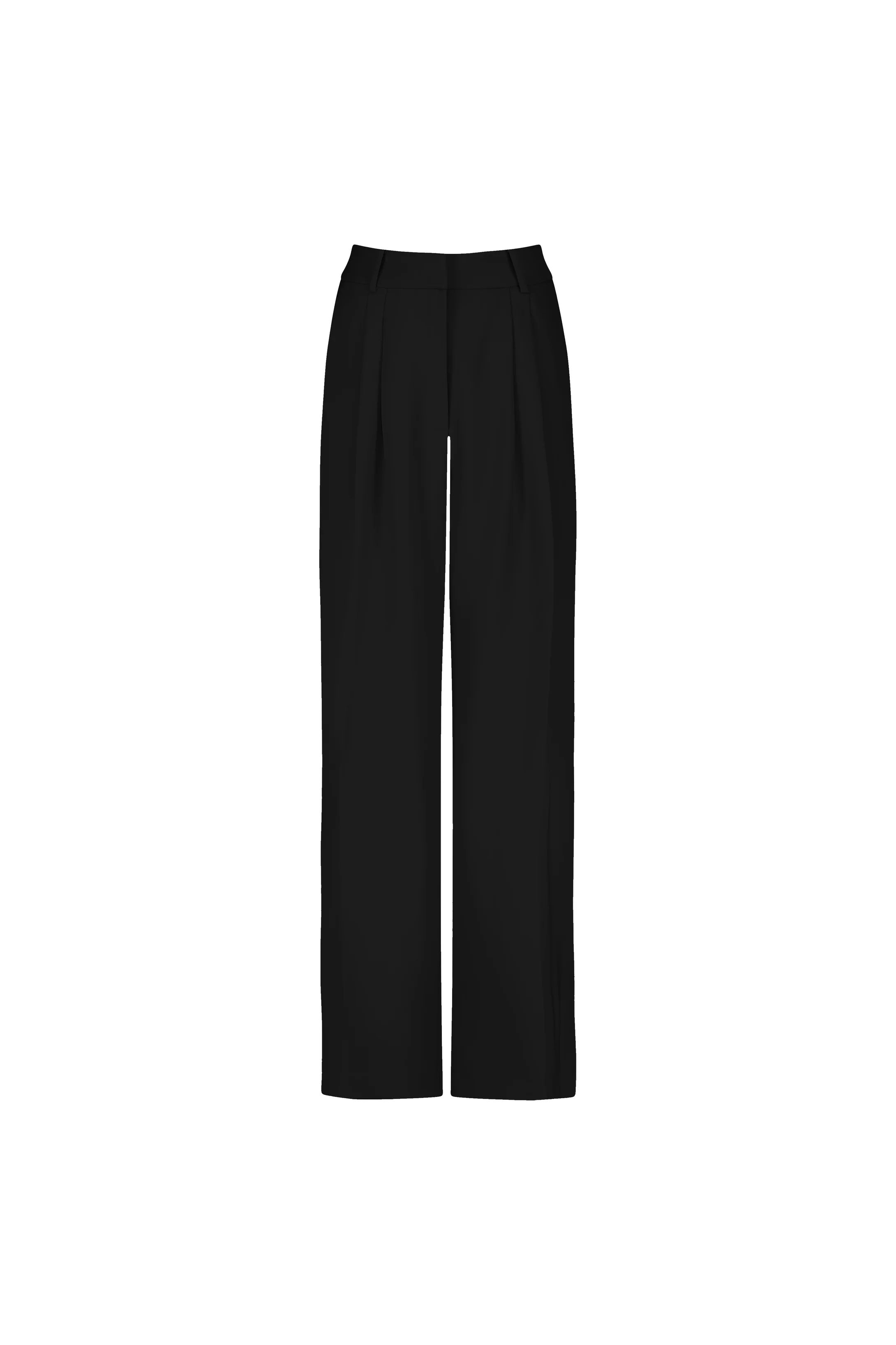 Twill Wide Leg Trouser Pant | MAYSON the label