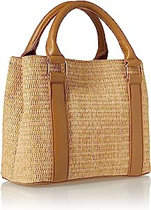 The Drop Women's Orla Boxy Straw Crossbody | Amazon (US)